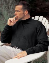 ALUMNUS Jersey Long Sleeve Mock Turtleneck