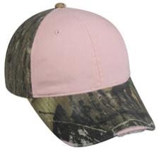 Mossy Oak Break-Up® Ladies Camo Frayed Visor Cap