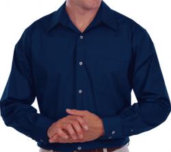 BG-7218 MENS STRETCH POPLIN