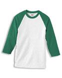 Anvil 3/4 Sleeve Baseball Tee