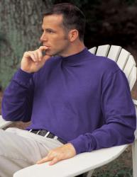 ALUMNUS Jersey Long Sleeve Mock Turtleneck