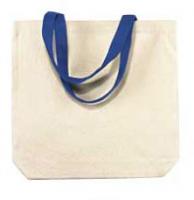 Harriton Canvas Tote with Contrasting Handles