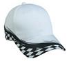 6-Panel Checkered Racing Cap