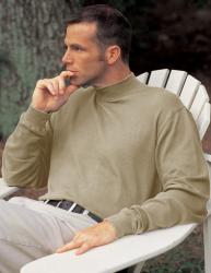 ALUMNUS Jersey Long Sleeve Mock Turtleneck