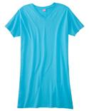 LAT Ladies' Combed Ringspun Jersey V-Neck Coverup