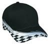 6-Panel Checkered Racing Cap