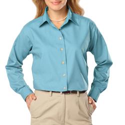 LADIES EASY CARE POPLIN