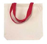 Harriton Canvas Tote with Contrasting Handles