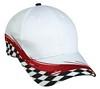 6-Panel Checkered Racing Cap