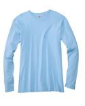 Hanes 4.5 oz 100% Ringspun Cotton nano-T Long-Sleeve T-Shirt