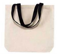 Harriton Canvas Tote with Contrasting Handles