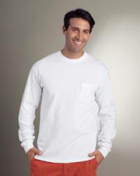 Gildan Long-Sleeve Pocket T-Shirt