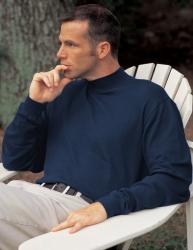 ALUMNUS Jersey Long Sleeve Mock Turtleneck