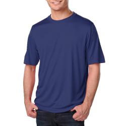 BG-7302 - Adult Moisture Wicking Crew Neck Tee 