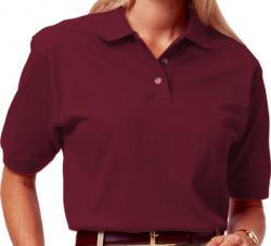 LADIES EASY CARE PIQUE POLO