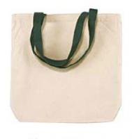 Harriton Canvas Tote with Contrasting Handles