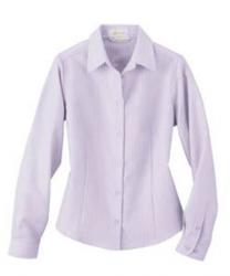 Il Migliore Ladies' Yarn-Dyed Striped Long Sleeve Shirt