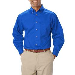 Men's Long Sleeve Treated Twill