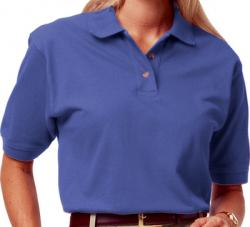 LADIES EASY CARE PIQUE POLO