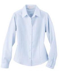 Il Migliore Ladies' Yarn-Dyed Striped Long Sleeve Shirt