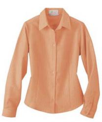 Il Migliore Ladies' Yarn-Dyed Striped Long Sleeve Shirt