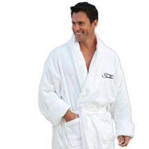 Men's Terry Velour Robe