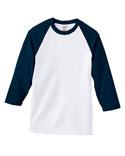 Anvil 3/4 Sleeve Baseball Tee