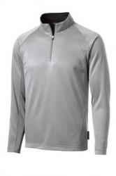 F243 SportTek  SportWick Fleece QuarterZip Pullover