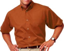 **BEST VALUE**        Mens Short Sleeve Cotton Twill Shirt