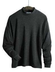 ALUMNUS Jersey Long Sleeve Mock Turtleneck